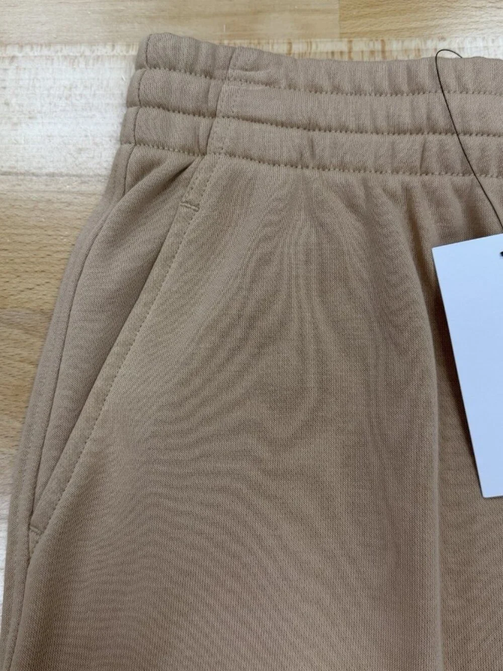 Nike Girls' Sportswear Club French Terry Athletic Skirt size M/10-12 Hemp-Brown